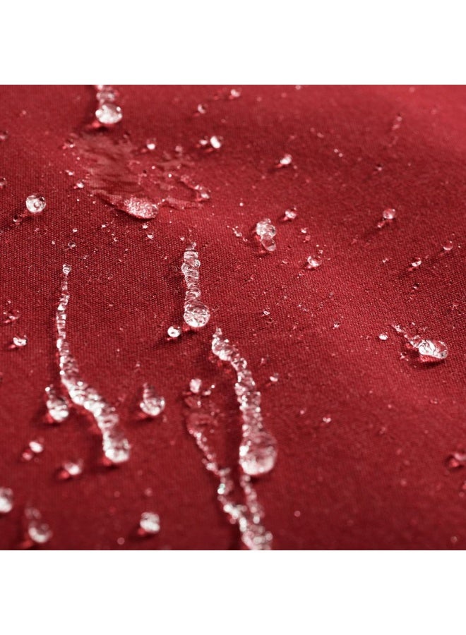 Fatboy كرسي فاتبوي الأصلي من حبوب الفاصولياء | كرسي استرخاء متعدد الوظائف | للاستخدام الداخلي والخارجي | مقاوم للماء والأوساخ | مقاوم للأشعة فوق البنفسجية | 180 × 140 سم - (أحمر) - Image 4